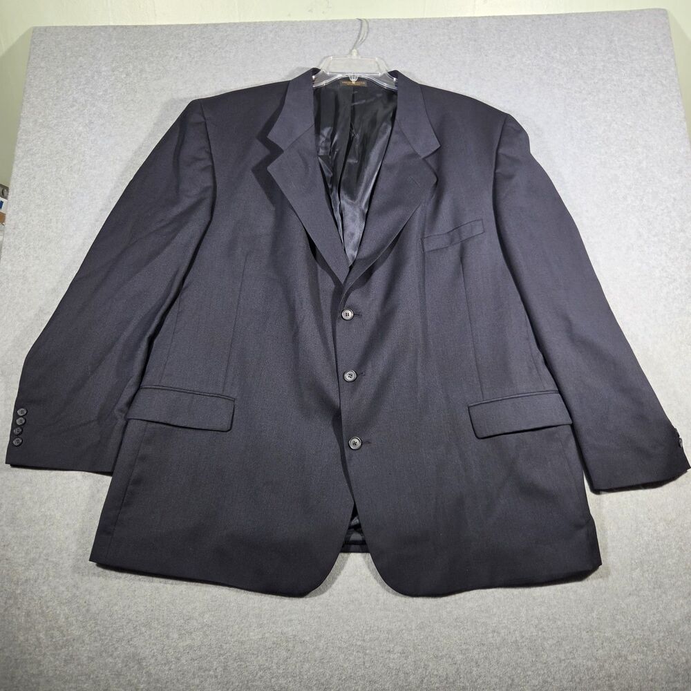 Vtg Hardwick Clothes Mens 54L Blazer Dick Anthony Canandaigua NY Suit Jacket